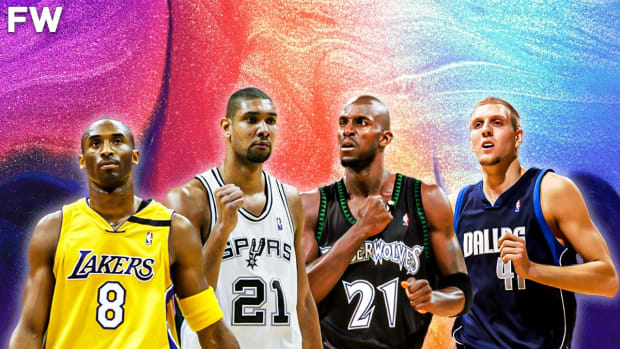 NBA Fans Voted For Tim Duncan As The Best Player In The NBA Over Kobe Bryant, Kevin Garnett, And Dirk Nowitzki In A 2003 Web Forum