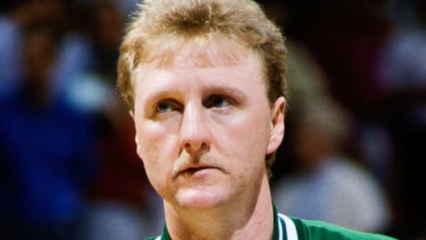 Larry Bird Told The Emotional Story Of How His Dad Walked From Home During The Game To Watch Him Break The High School County Record: "We Didn't Have No Car But He Walked Over. I Ended Up With 54 Points."