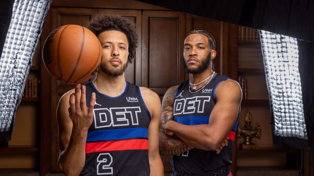 The Story Of How A Fan's Voicemail Inspired The Detroit Pistons' Unveil New Statement Edition Uniform