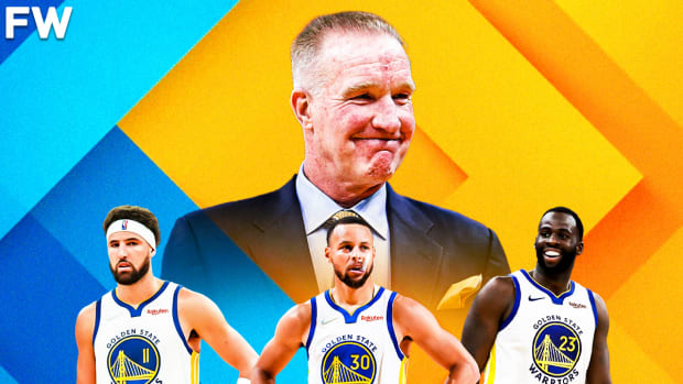 Former Warriors Star Chris Mullin Says Stephen Curry, Klay Thompson, And Draymond Green Are The Best Trio Of All-Time: "It's One Thing To Like Your Teammate, But When You Need Your Teammate, That Takes It To A Whole Other Level."