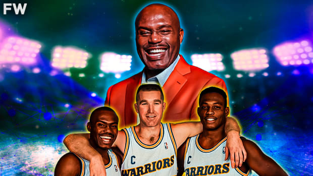 Tim Hardaway Sr. Hails The RUN TMC Trio Of Himself, Chris Mullin, And Mitch Richmond During His Hall Of Fame Speech: "We Were Ahead Of Our Time"