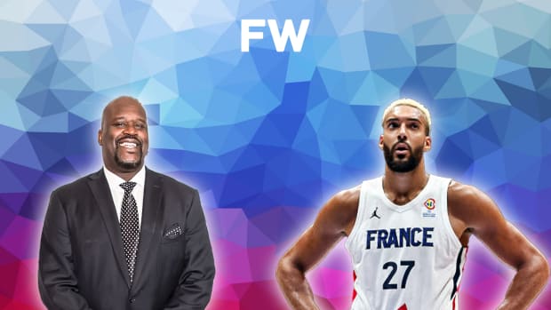 Shaquille O'Neal Shared A Clip Of Rudy Gobert Failing To Guard A Player In France's EuroBasket Game