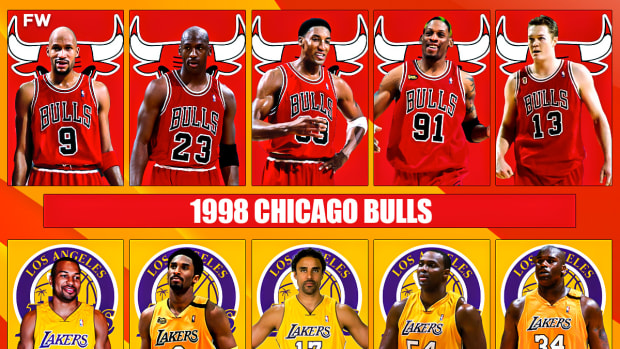 1998 Chicago Bulls vs. 2001 Los Angeles Lakers Full Comparison: Michael Jordan Against Kobe Bryant And Shaquille O'Neal