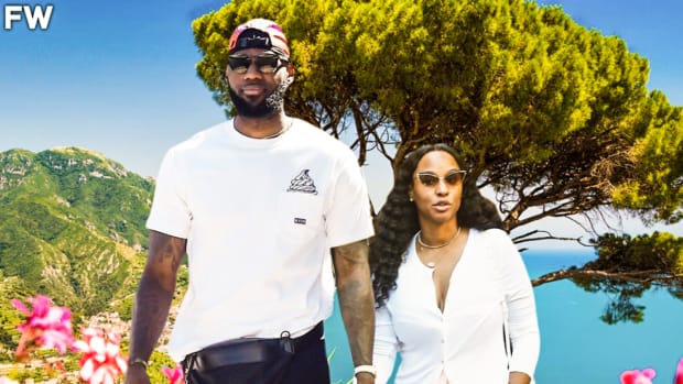 Savannah James Jokingly Showed LeBron James The Middle Finger During Their Wedding Anniversary Vacation In Italy: "On Our Anniversary, This Is How I Get Treated"