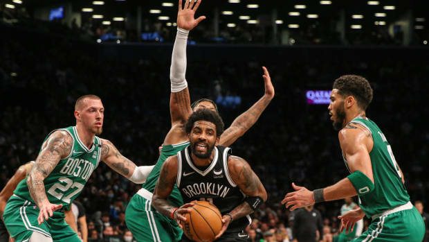 Kyrie Irving Opens Up On Being Swept By The Boston Celtics In 2022 Playoffs: "It Was One Of The First Times I've Been Embarrassed Leaving The Court"