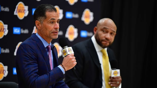 NBA Insider Predicts Los Angeles Lakers May Be Making A Trade After Surprisingly Cancelling Press Conference With Darvin Ham And Rob Pelinka