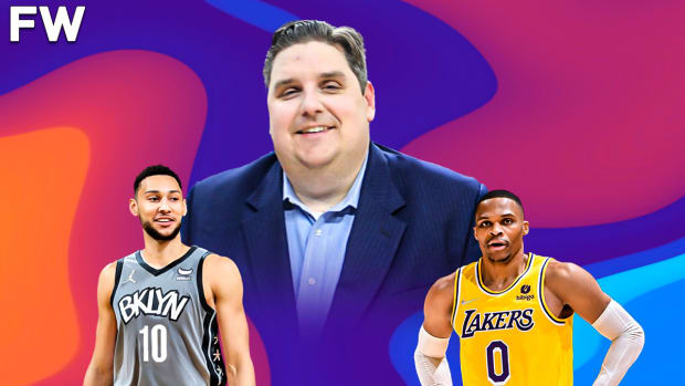 Brian Windhorst Says He'd Rather Have Ben Simmons Over Russell Westbrook On His Team: “Number One, He’s Younger. Number Two, He’s Bigger. Number Three, He Defends..."