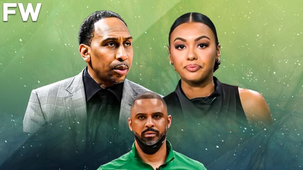 Stephen A. Smith And Malika Andrews Have Heated Argument On Live TV Over Ime Udoka Scandal: “You’re The One Telling Me To Stop On My Show. It Ain’t Happening.”
