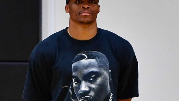 Russell Westbrook Attended The Grand Opening Of His Store In Los Angeles: "Our Star Sales Associate Is Here."