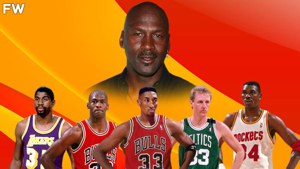Michael Jordan Named His Legendary Dream Team In 2007: Magic Johnson, Scottie Pippen, Larry Bird, Hakeem Olajuwon And Himself