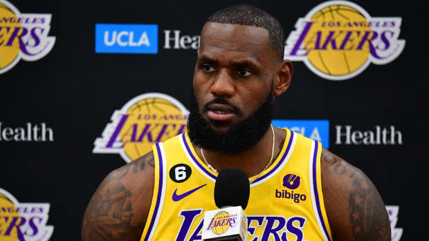 LeBron James On His Disappointing 0-7 Scoring Performance Against The Kings: "That's The Last Thing On My Mind, Makes Or Misses."