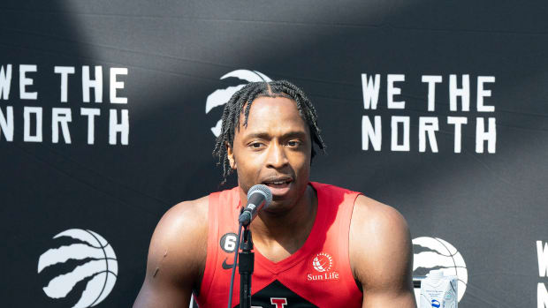 OG Anunoby Finally Addresses Rumors About Being Dissatisfied About His Role With The Toronto Raptors: "I Just Try To Get Better Every Summer And I Think Everything Will Fall Into Place. I Don't Really Worry About That."