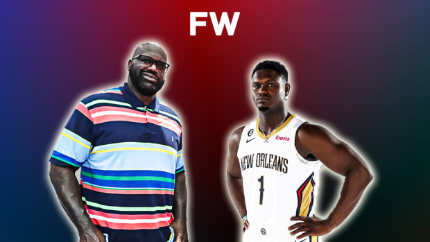 Shaquille O'Neal Says Zion Williamson Losing Weight Could Be A Problem For Him: "They're Gonna Bring That Pain... It's Gonna Be Hard Fouls. I Just Hope His New Little Body Can Withstand It."