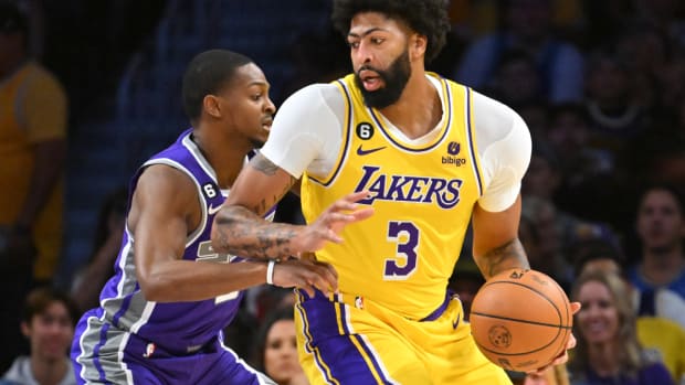 Skip Bayless Praised Anthony Davis' Performance In The Lakers' Pre-Season Game Against The Kings, Said AD Looks Like He Did In 2020: "He Was A Flat-Out Monster Last Night"