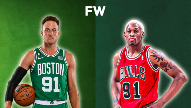 Blake Griffin Pays Tribute To Dennis Rodman By Wearing No. 91 For The Boston Celtics