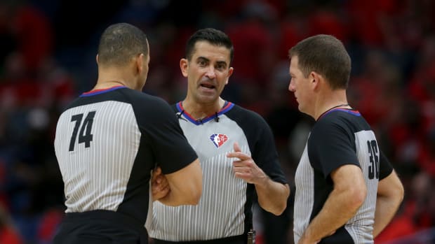 NBA Referees Will Give Out Warning Cards To Fans: "After Receiving This Warning, You Verbally Abuse Any Player, Coach, Game Official, Or Spectator... You Will Be Immediately Ejected From The Arena Without Refund."