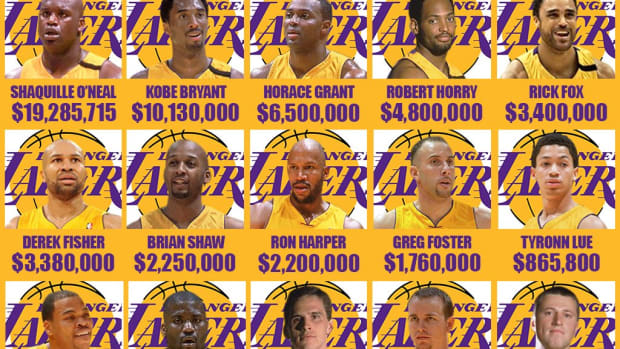2000-01 Lakers Players' Salaries: Shaquille O'Neal And Kobe Bryant Were Worth Half Of The Team's Salary