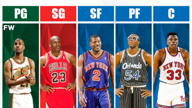 The Most Expensive Starting Lineup For The 1997-98 NBA Season