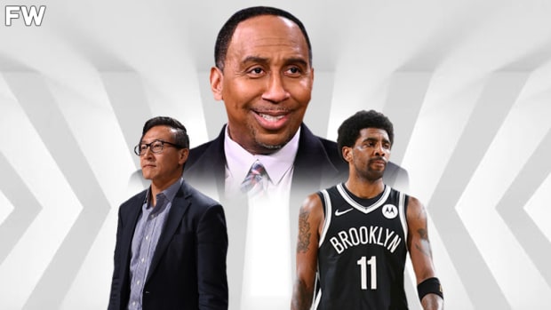 Stephen A. Smith Claims Joe Tsai Is 'Done' With Kyrie Irving