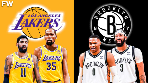 BREAKING: Los Angeles Lakers and Brooklyn Nets are actively engaged in  trade discussions centered on a Russell Westbrook-Kyrie Irving…