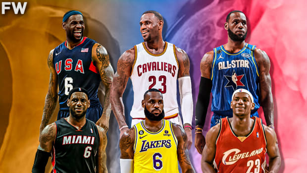 NBA Fan Shows Every Jersey LeBron James Has Ever Worn In His Basketball Career