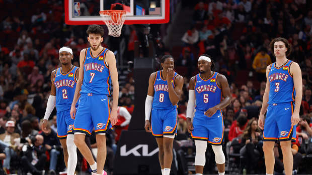 Oklahoma City Thunder Starting 5 Has An Average Nearly Equivalent To That Of The UNC Men's Starting 5