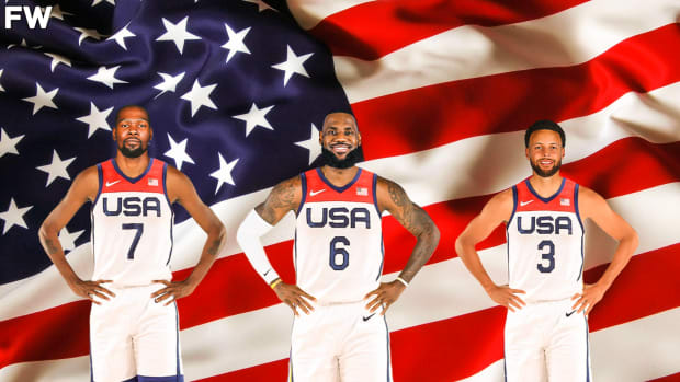 LeBron James recruiting Steph Curry for US in 2024 Paris Olympics