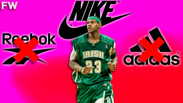 Report: Nike Signs LeBron James To Lifetime Contract •