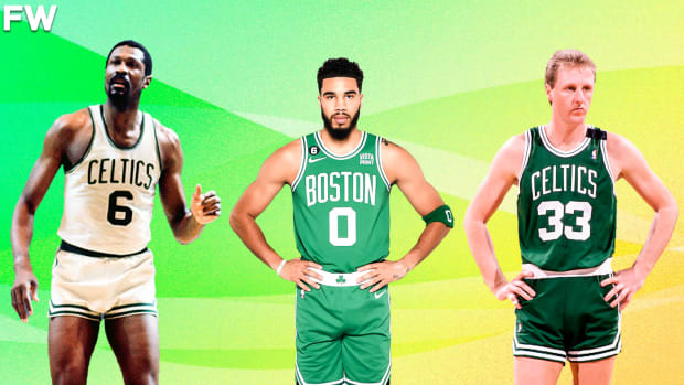 Jayson Tatum trolls Kevin Hart by giving him Deuce's jersey - CBS Boston