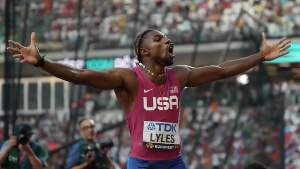 Noah Lyles's comments about 'world champions' spark backlash from