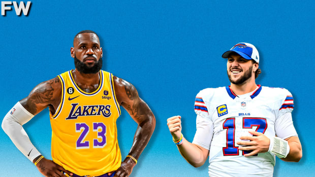 Photo of Bills QB Josh Allen With Steph Curry Goes Viral