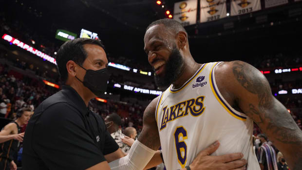LeBron James Reacts To Erik Spoelstra Getting $120 Million Extension To Remain With The Heat