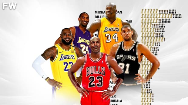 NBA Players Who Won The Most Rings, MVPs, And Finals MVPs