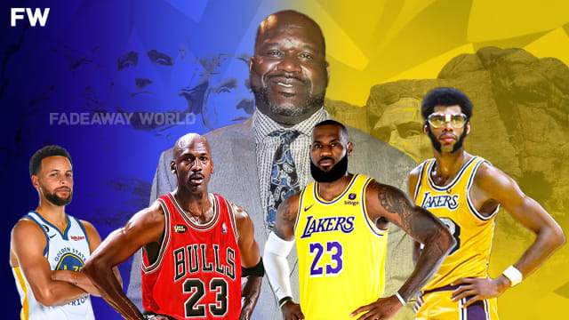 Shaquille O'Neal Names Michael Jordan, LeBron James, Stephen Curry And Kareem Abdul-Jabbar In His Mount Rushmore