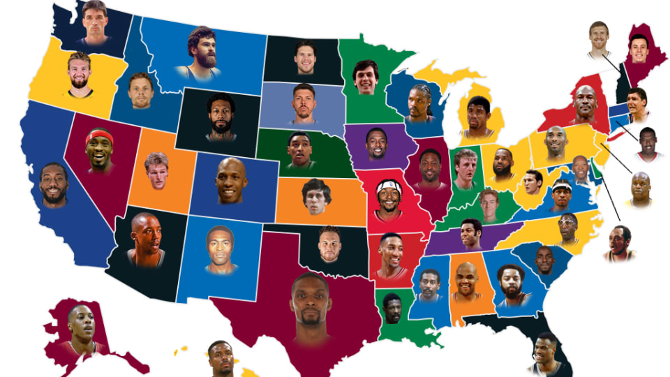 The Best NBA Player Of All Time From Every State: New York Is Home To The GOAT