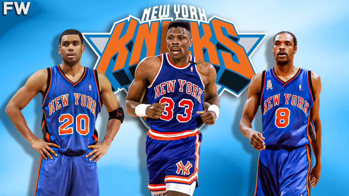 Vintage New York Knicks Larry Johnson 1999 NBA Finals Starter 