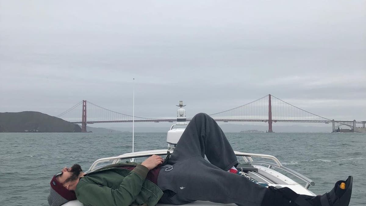 Klay Thompson Knows Not to Bring Burgers on His Boat