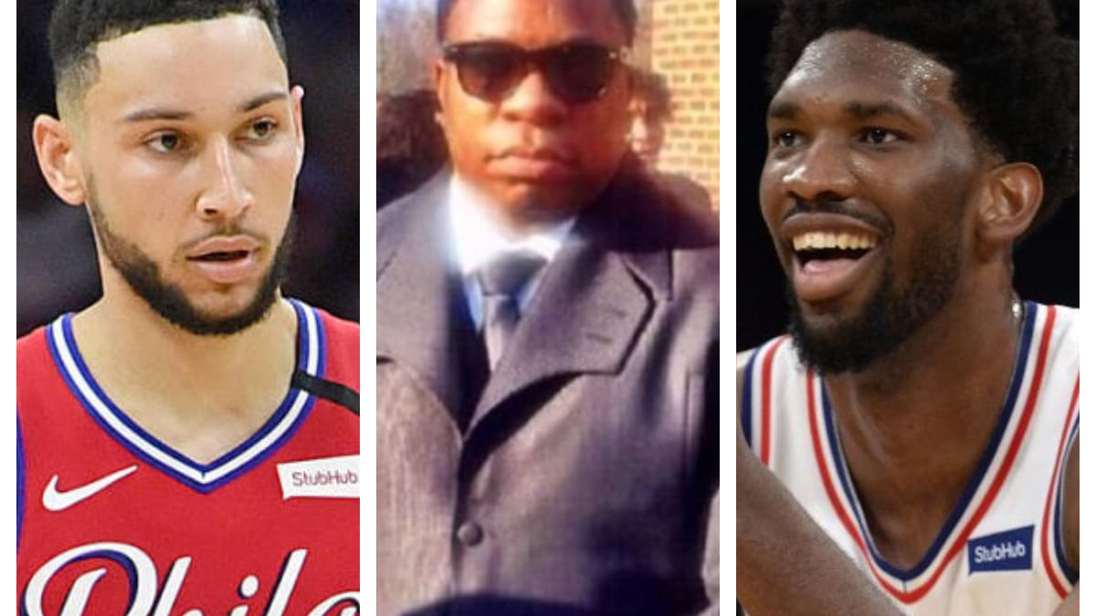 X \ BroBible على X: This Ben Simmons photo is always funny