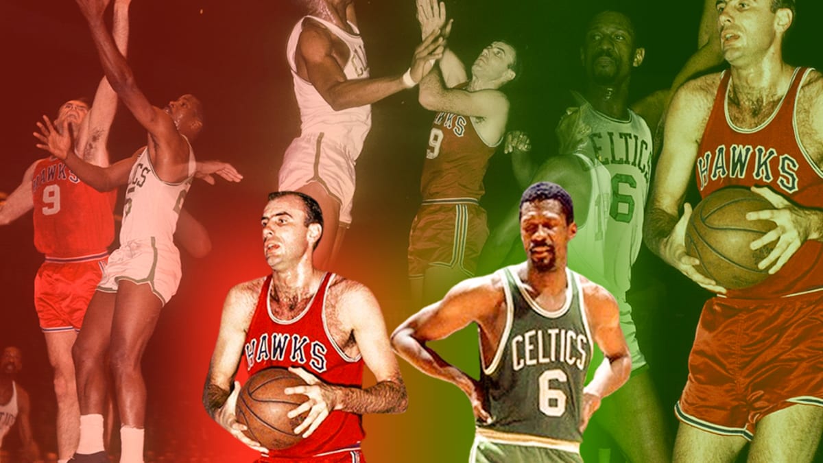 The Hawks Are Often a Forgotten Team in the First Celtics-Lakers Era and  Were the Only Squad to Beat Bill Russell's Boston Dynasty in the NBA Finals