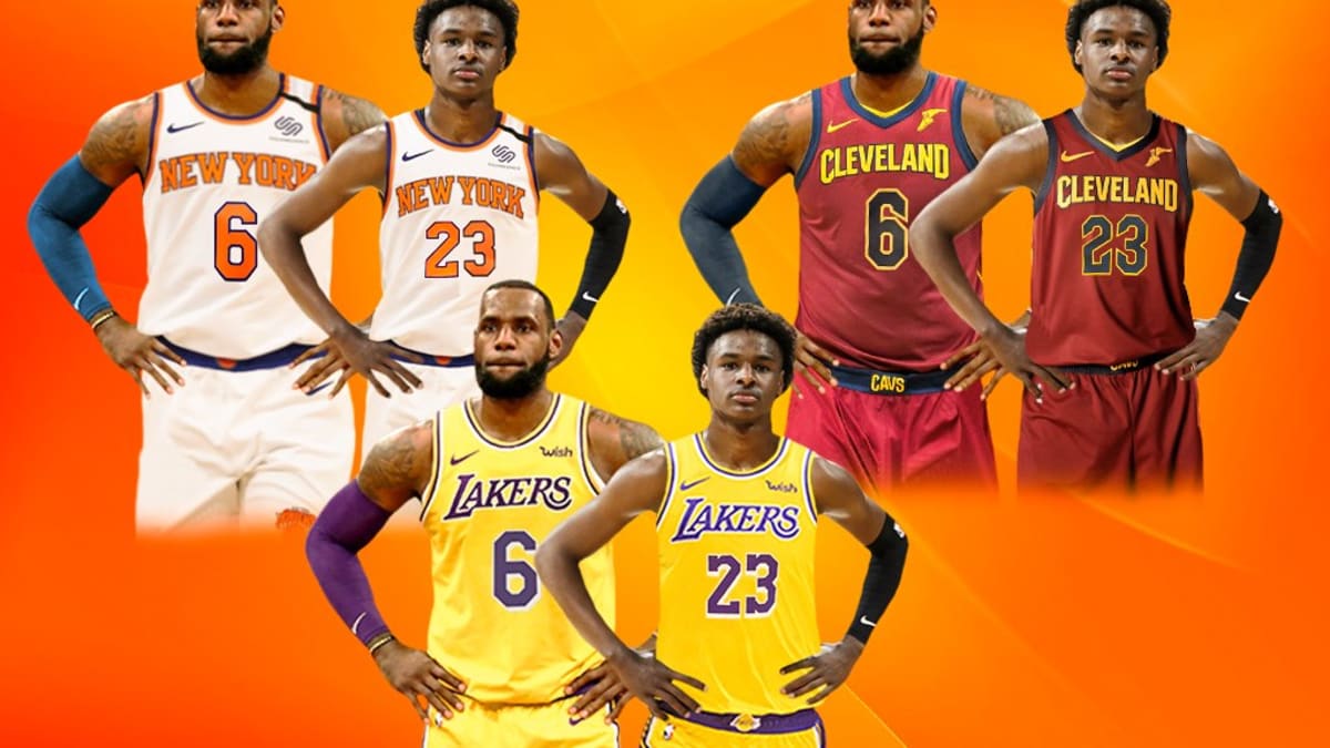 If Bronny James were eligible for the 2023 NBA Draft, when would