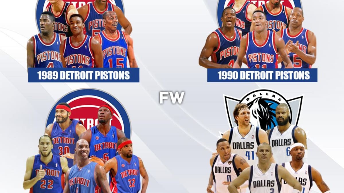 Detroit Pistons NBA titles and team record - Hispanosnba.com
