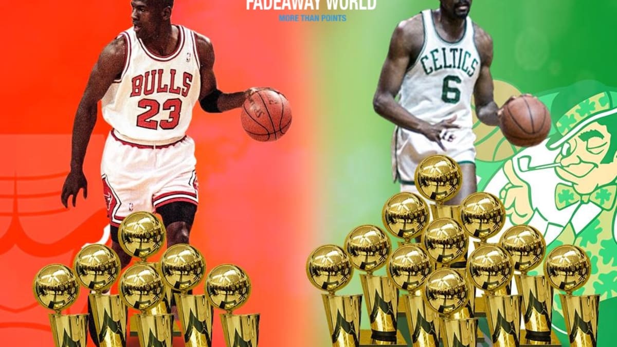 handelaar vijand Bedrog Michael Jordan's 6 Rings Are Better Than Bill Russell's 11 Rings - Fadeaway  World