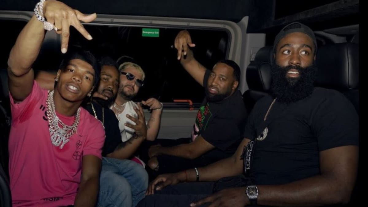 James Harden Gifted Lil Baby A Prada Bag, Honey Buns, $100K Cash And A  Richard Mille Watch For His Birthday - Fadeaway World