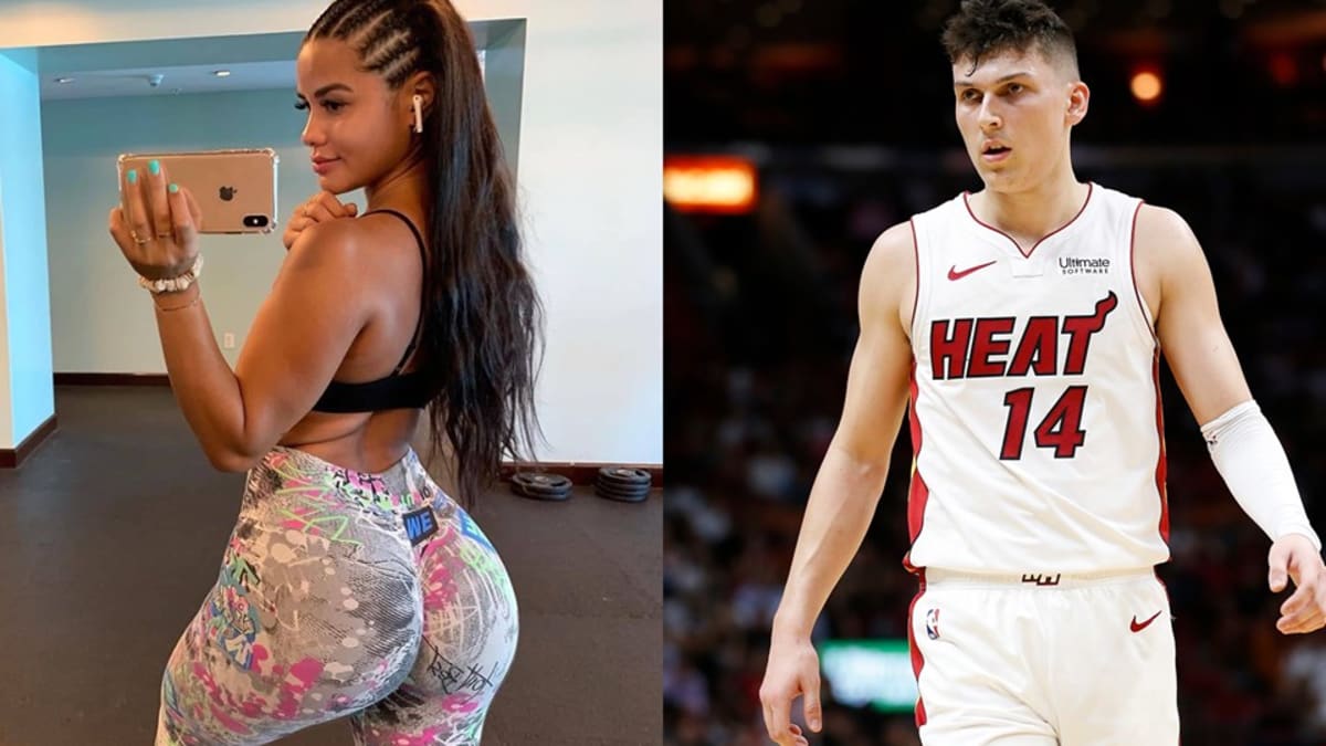 Stunning Model Katya Elise Henry Invited Tyler Herro To Chill Together  While In Quarantine - Fadeaway World