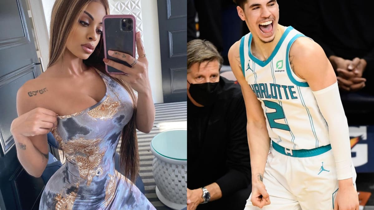 LaMelo Ball Finally Pictured With Ana Montana After Months Of Speculation -  Fadeaway World