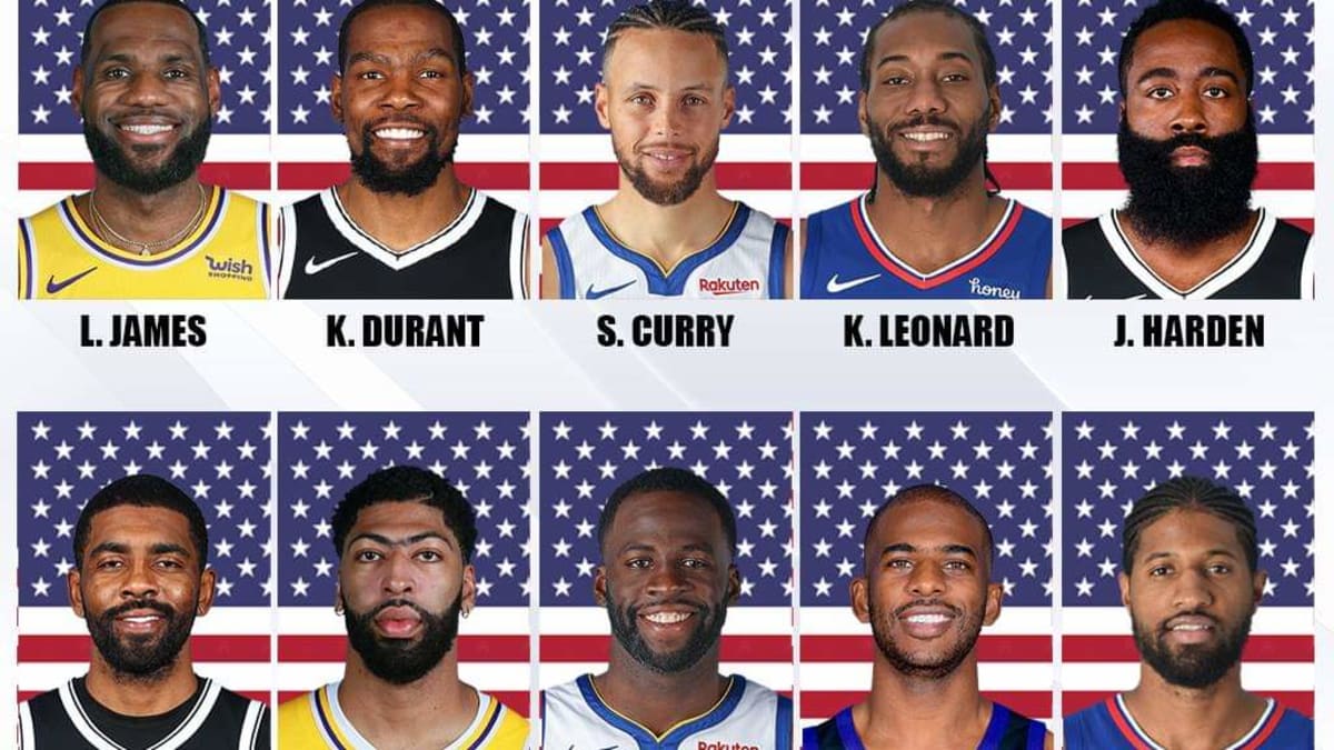 10 Nba Stars That Will Play And 10 Nba Stars That Will Not Play For The Usa Dream Team In 21 Olympics Fadeaway World