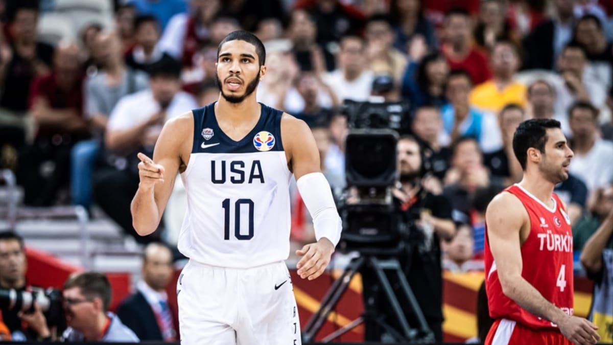 Jayson Tatum honors Kobe Bryant with Team USA Olympics jersey