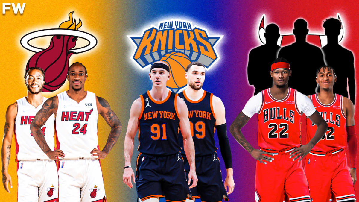 The Wild 3-Team Mock Trade: Knicks Get Zach LaVine And Alex Caruso, Heat  Land DeMar DeRozan And Derrick Rose - Fadeaway World