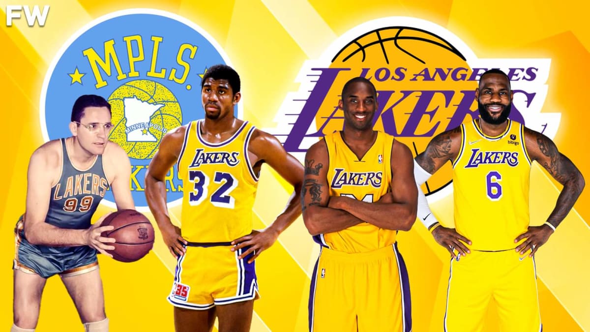 NBA Uniform History  Los Angeles Lakers & Minneapolis Lakers