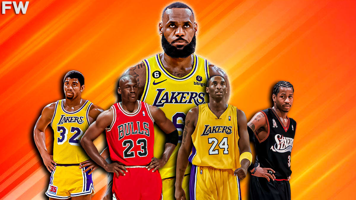 Lakers News: Allen Iverson Baffled At People Placing LeBron James Ahead Of  Kobe Bryant In Michael Jordan Debate
